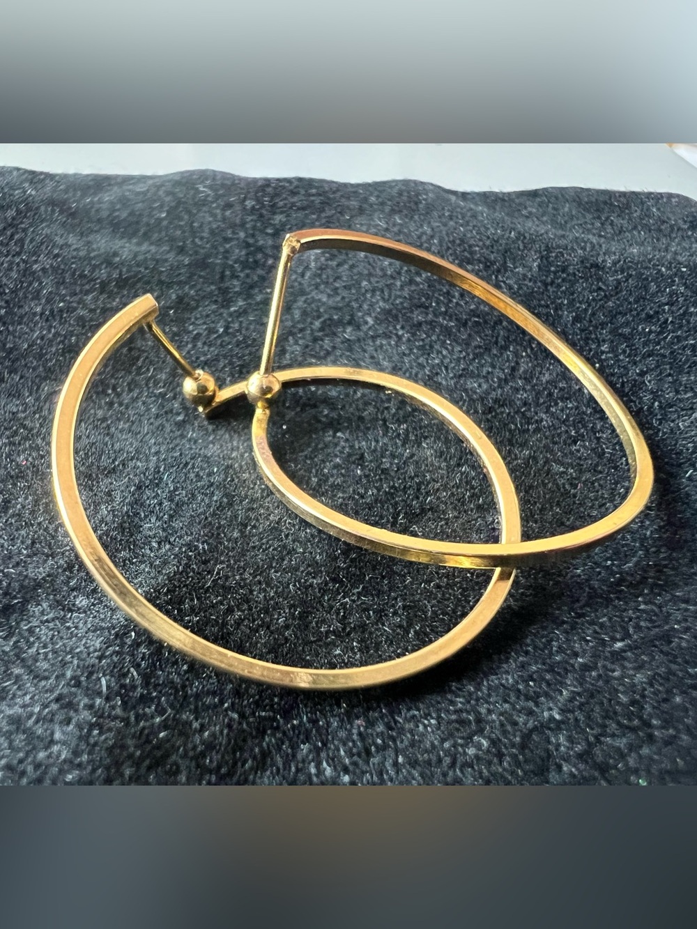 Gold Hoop Earrings